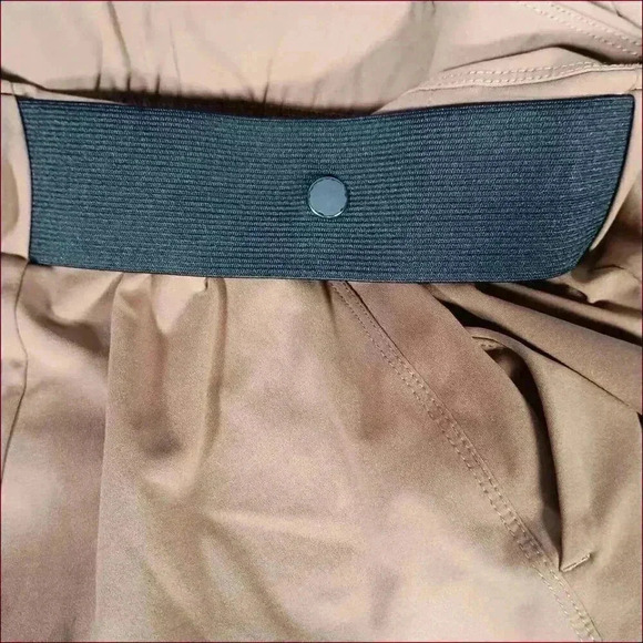 Aday Turn It Up Pants Camel Brown Tapered High Rise Stretch Trousers Women's XL - Picture 5 of 5